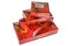 Printed Sweet Box - Red Celebration (Large Boxes)
